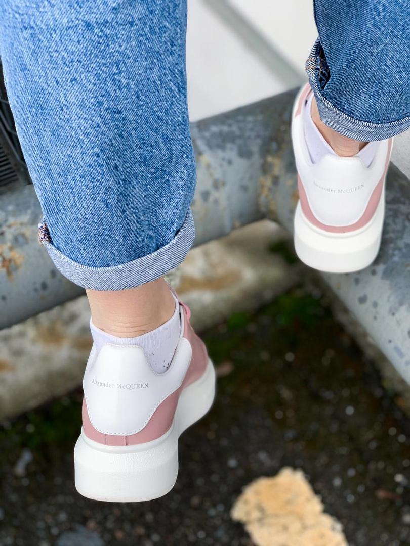 Alexander McQueen Low Pink White