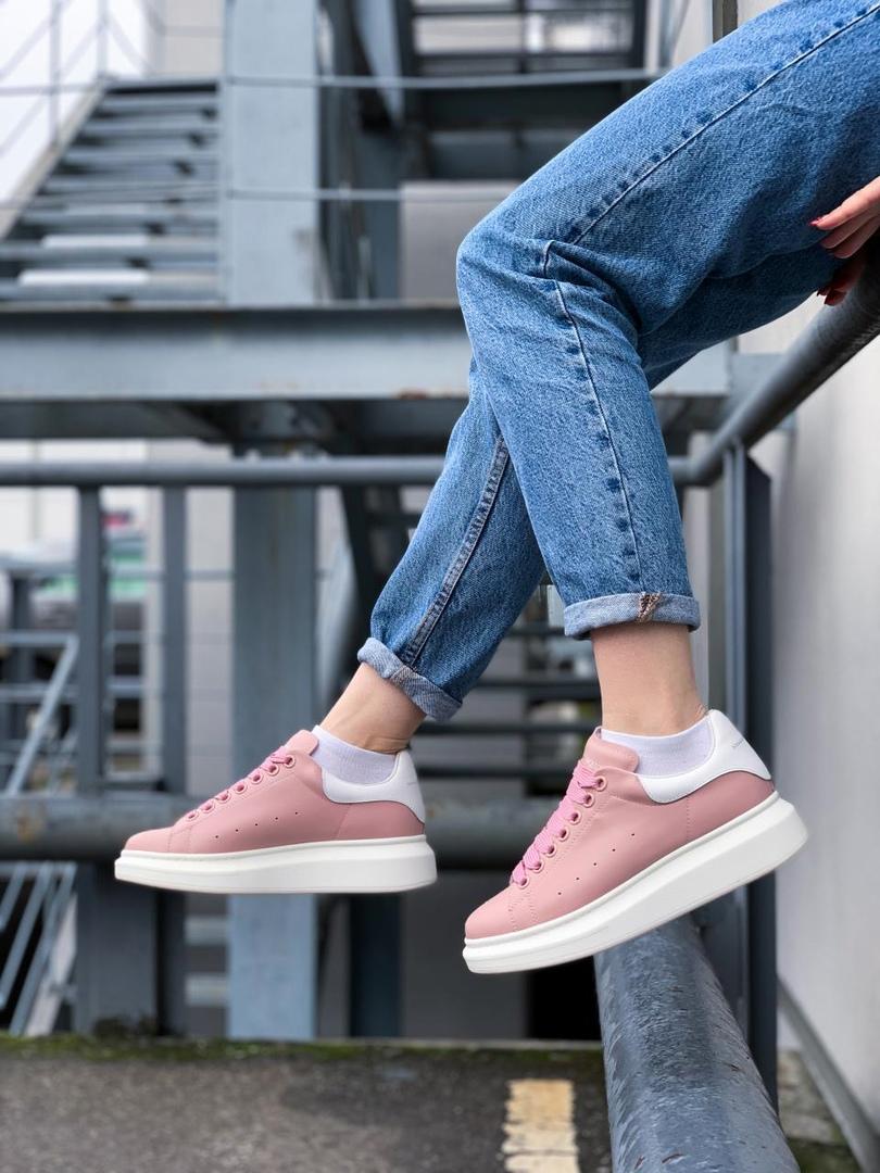 Alexander McQueen Low Pink White