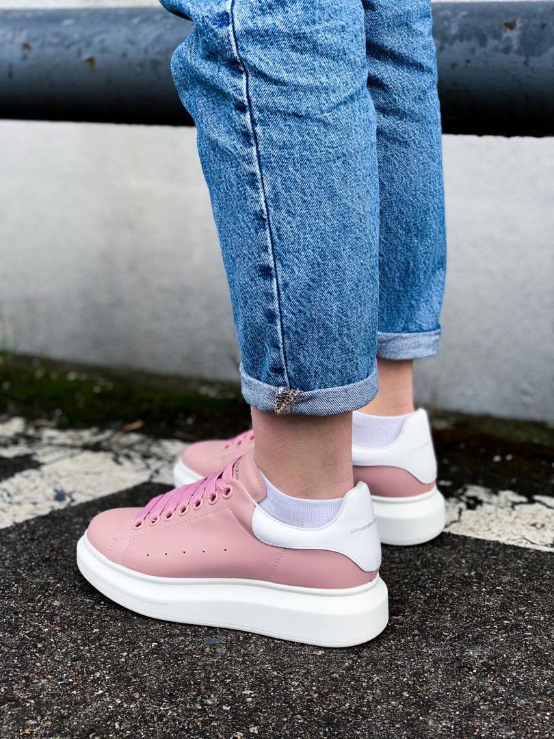 Alexander McQueen Low Pink White