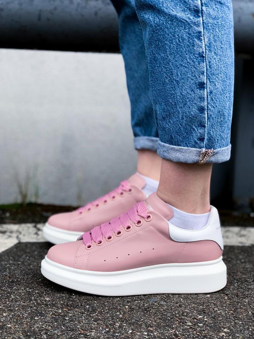 Alexander McQueen Low Pink White