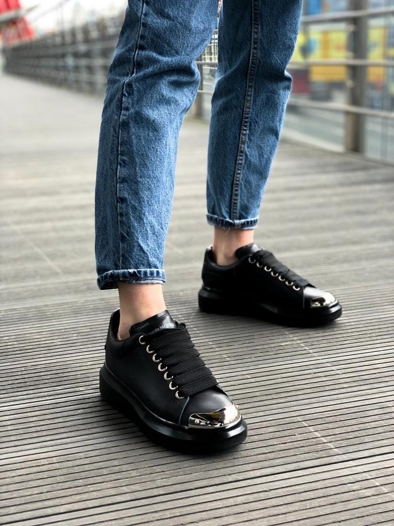 Alexander McQueen Low Black Metal 2