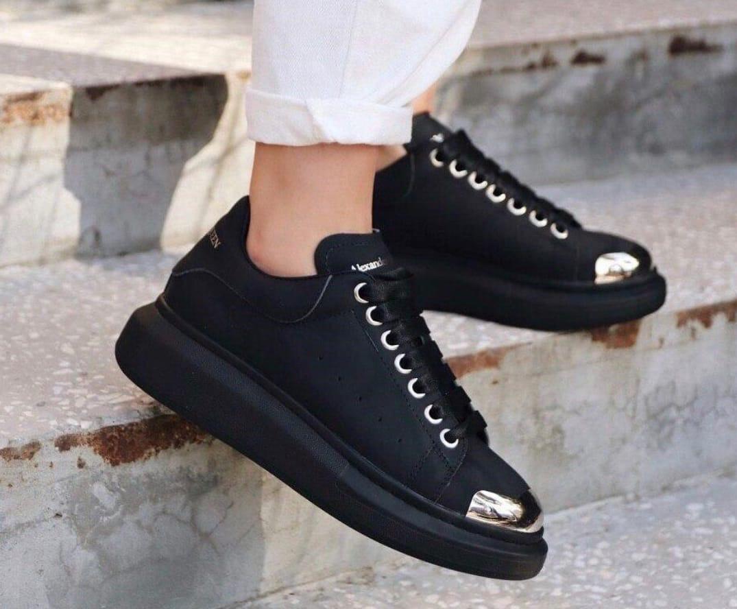 Alexander McQueen Low Black Metal 2
