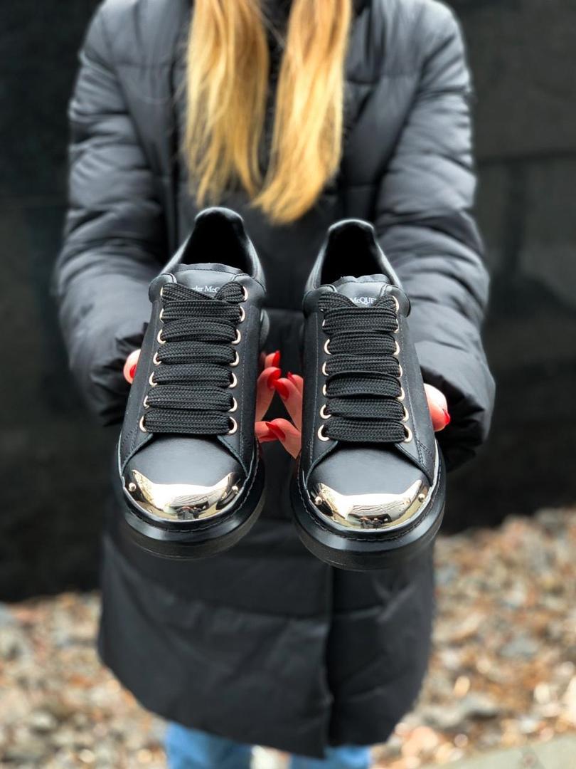 Alexander McQueen Low Black Metal 2