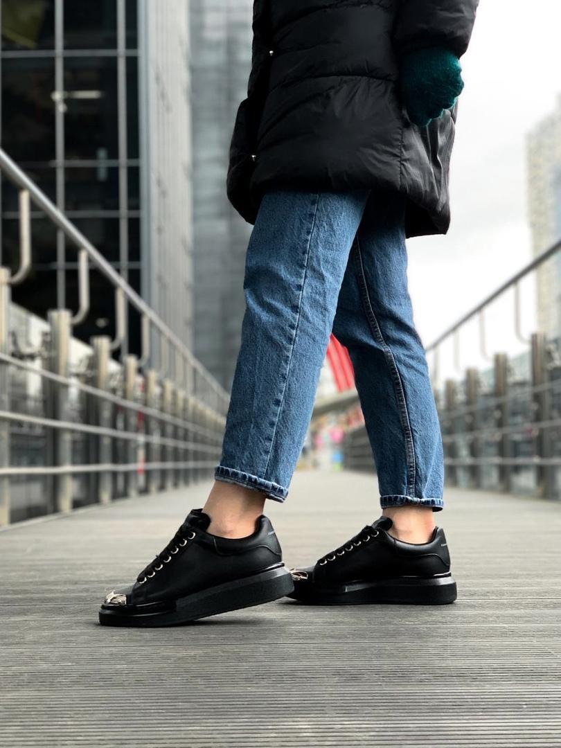 Alexander McQueen Low Black Metal 2