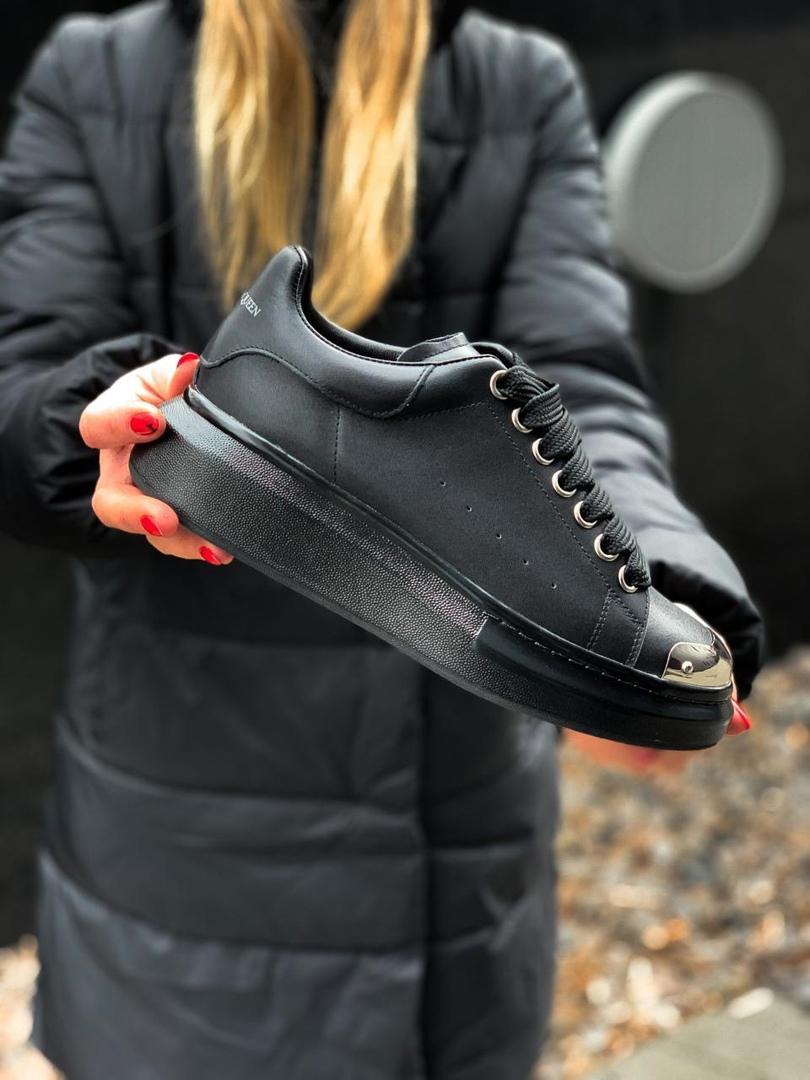 Alexander McQueen Low Black Metal 2