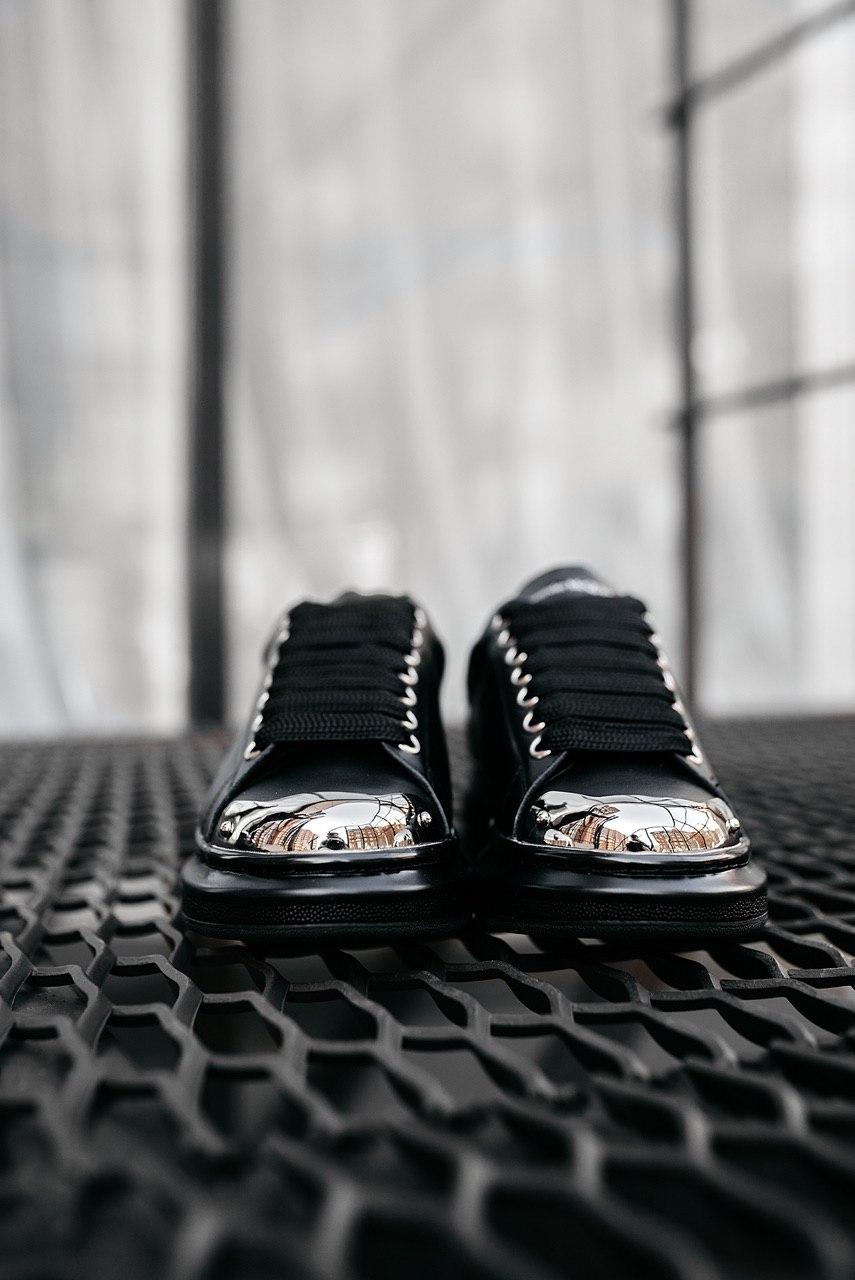Alexander McQueen Low Black Metal 2