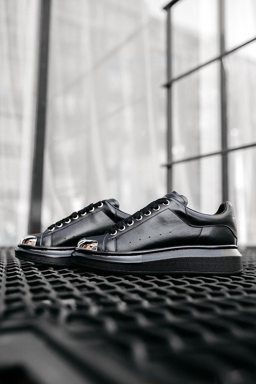 Alexander McQueen Low Black Metal 2