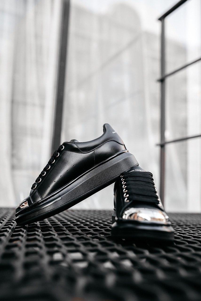 Alexander McQueen Low Black Metal 2