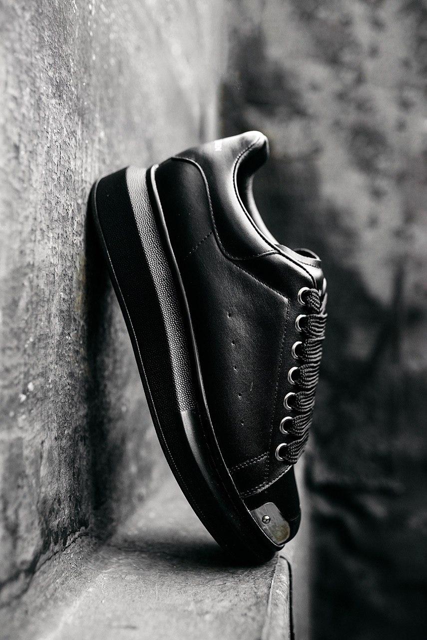 Alexander McQueen Low Black Metal 2