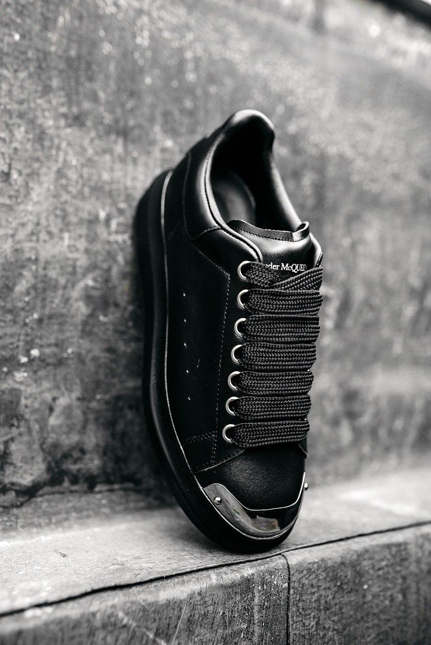Alexander McQueen Low Black Metal 2
