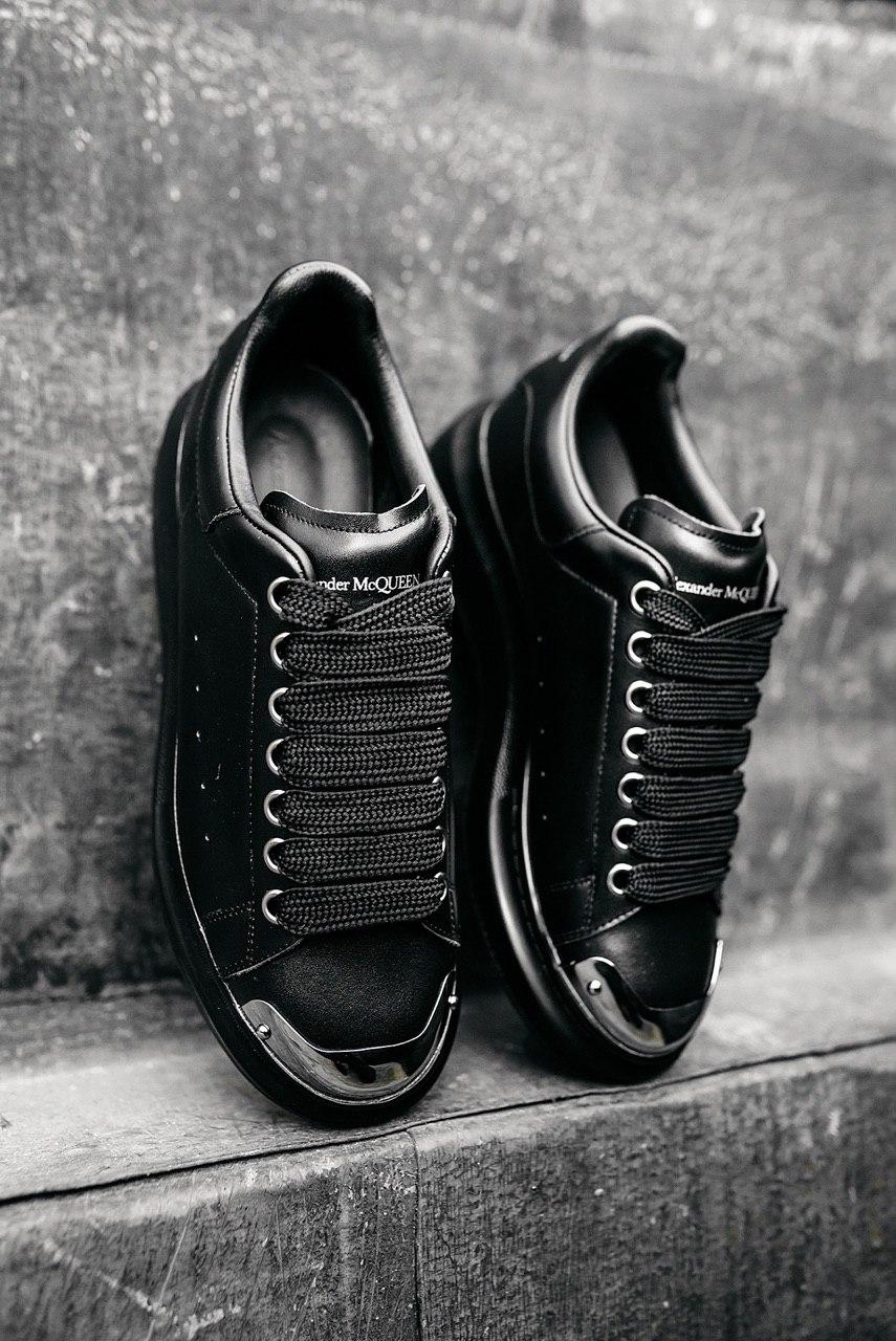 Alexander McQueen Low Black Metal 2