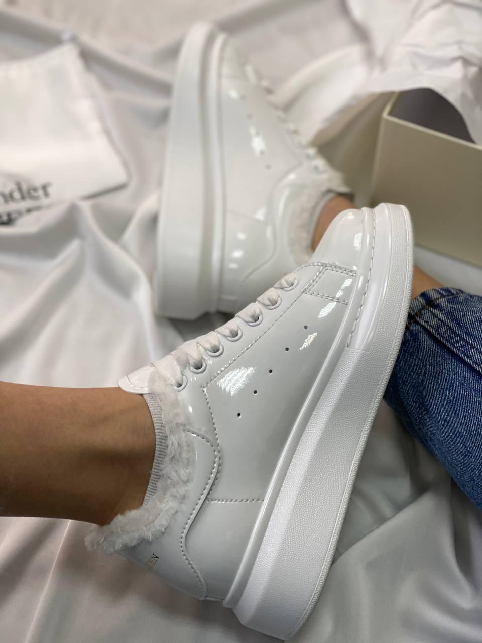 Alexander McQueen White Gloss