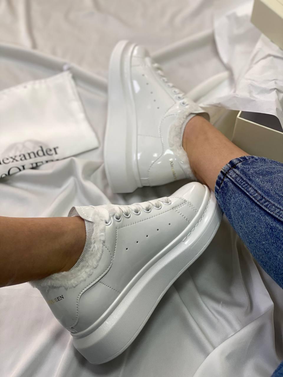 Alexander McQueen White Gloss