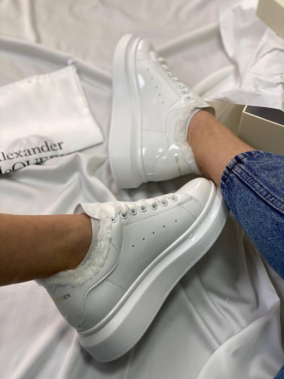 Alexander McQueen White Gloss