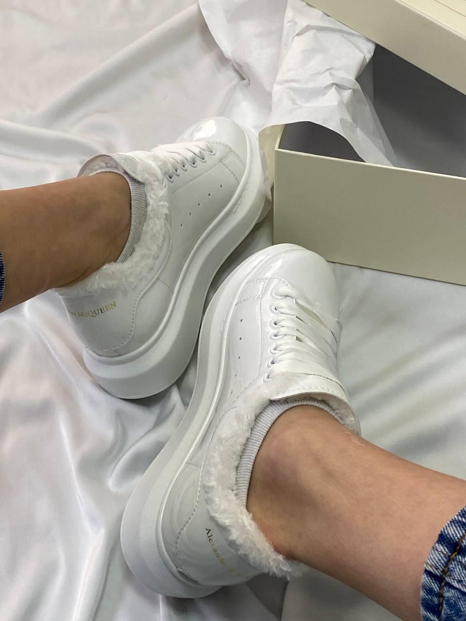 Alexander McQueen White Gloss