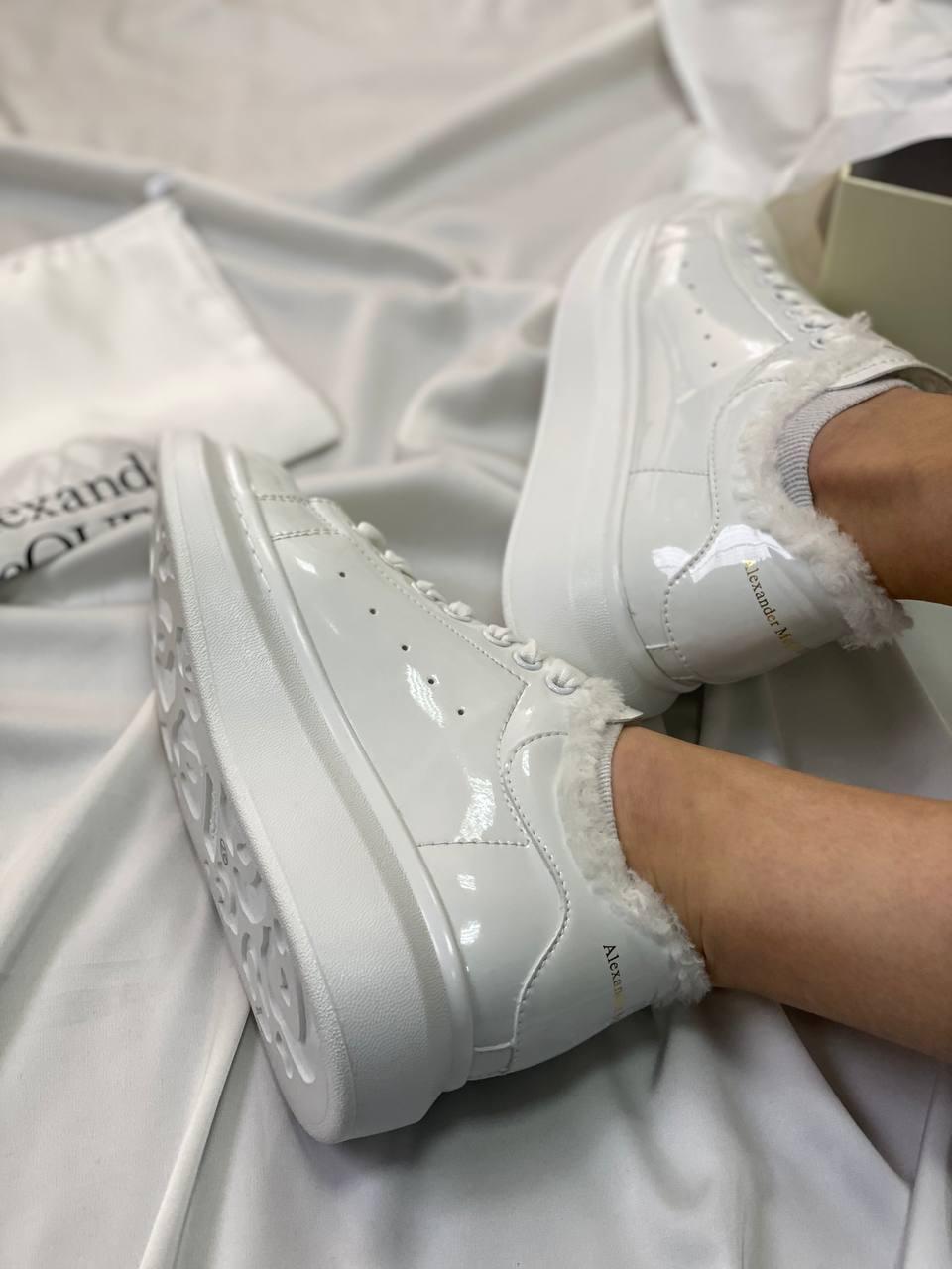 Alexander McQueen White Gloss