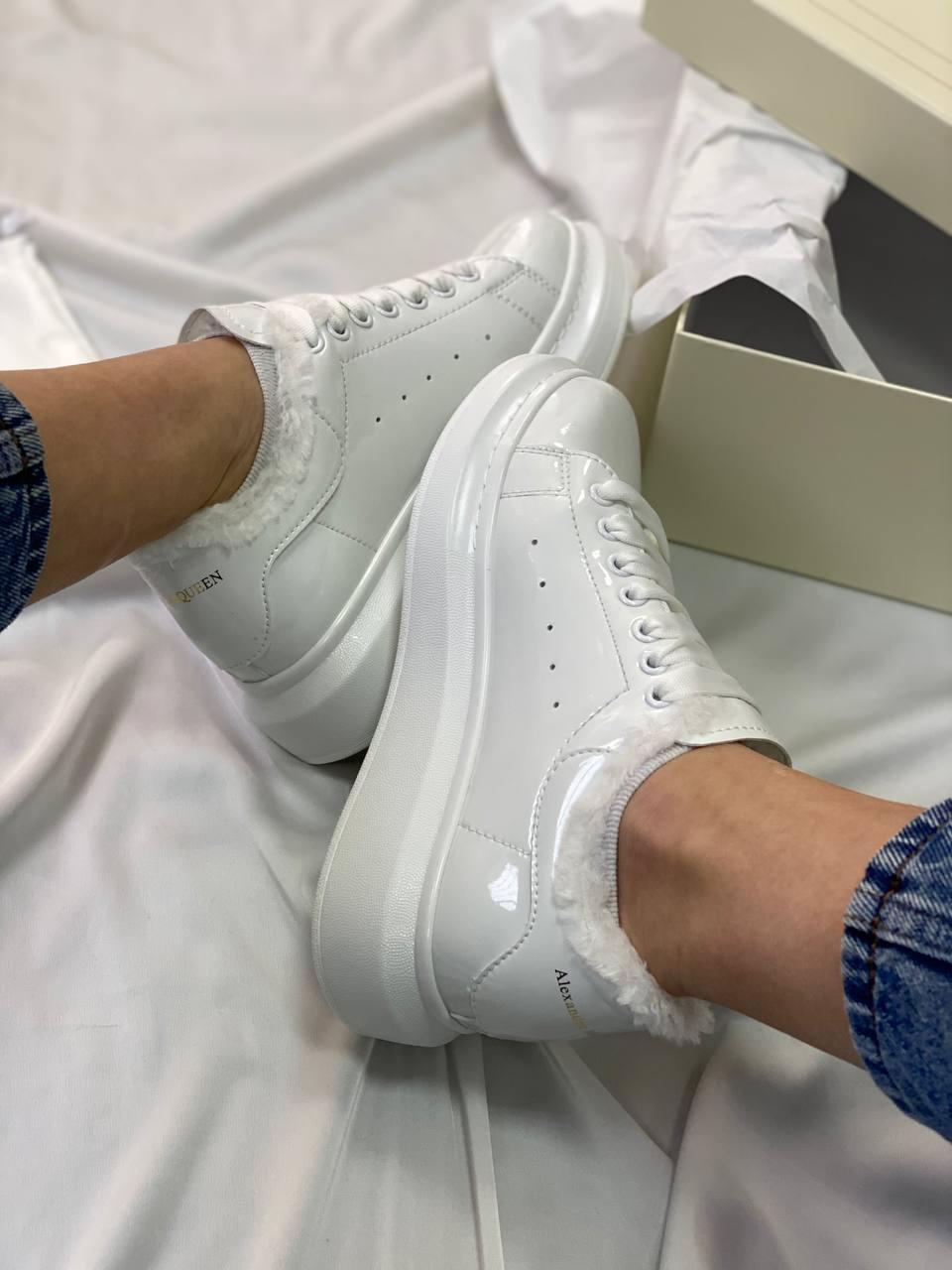 Alexander McQueen White Gloss