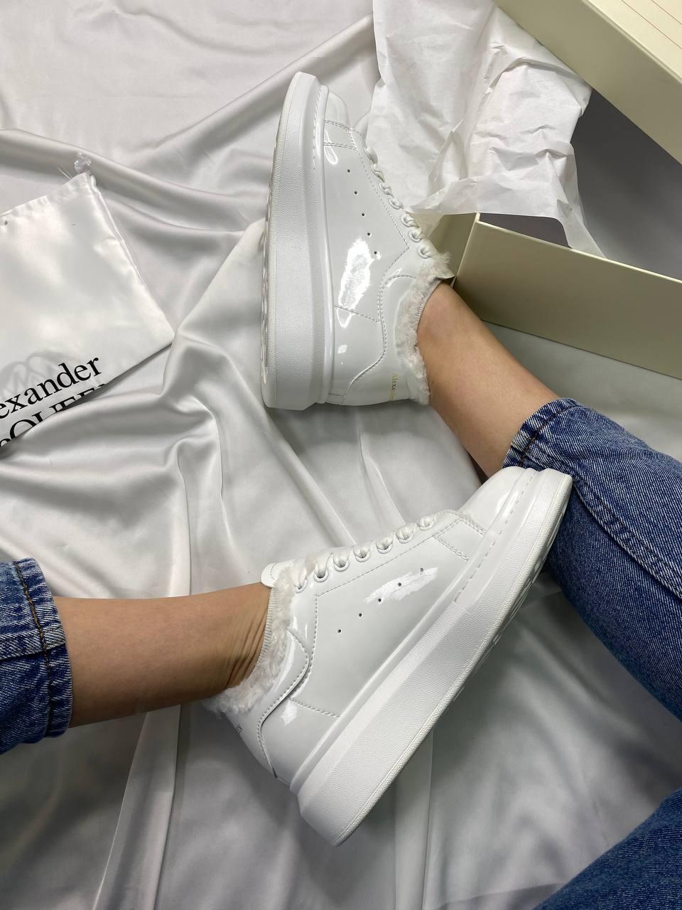 Alexander McQueen White Gloss