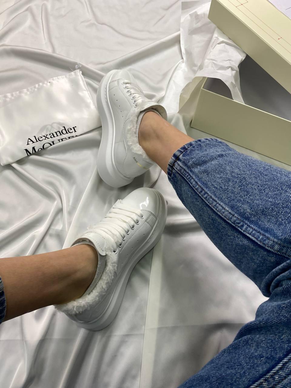 Alexander McQueen White Gloss