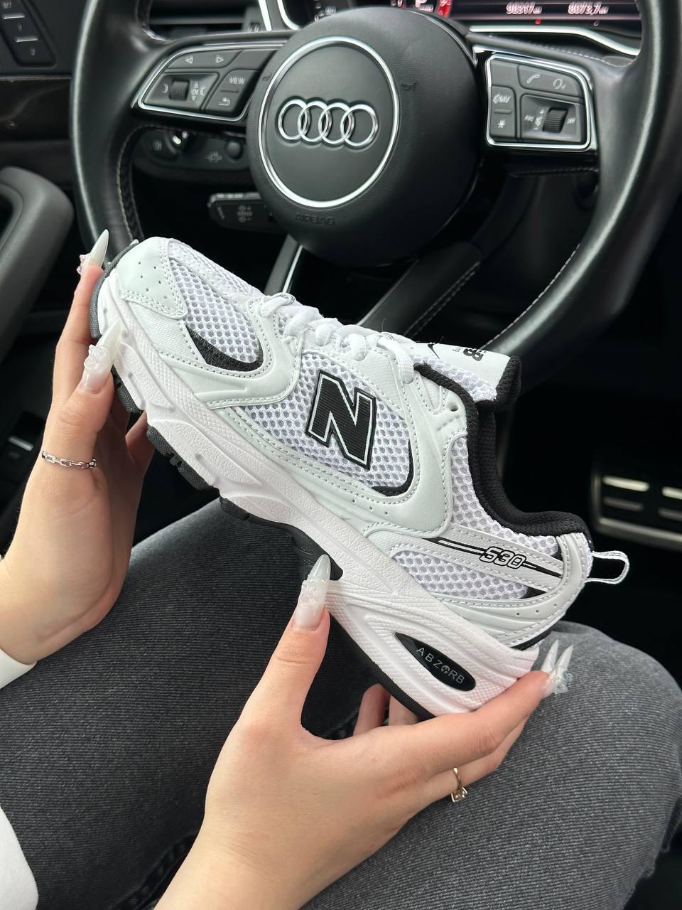 New Balance 530 White Black v2