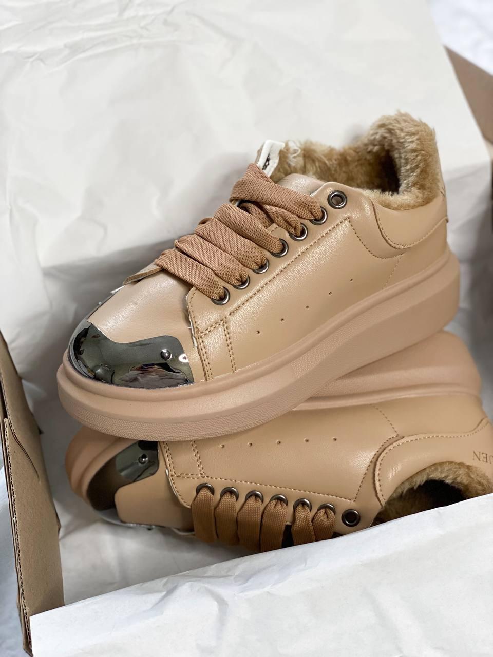 Alexander McQueen Beige Fur v3