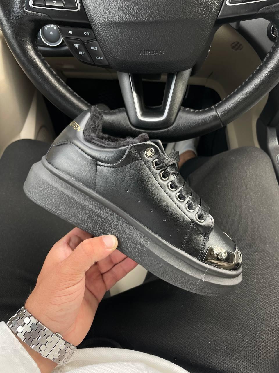 Alexander McQueen Black Metal FUR