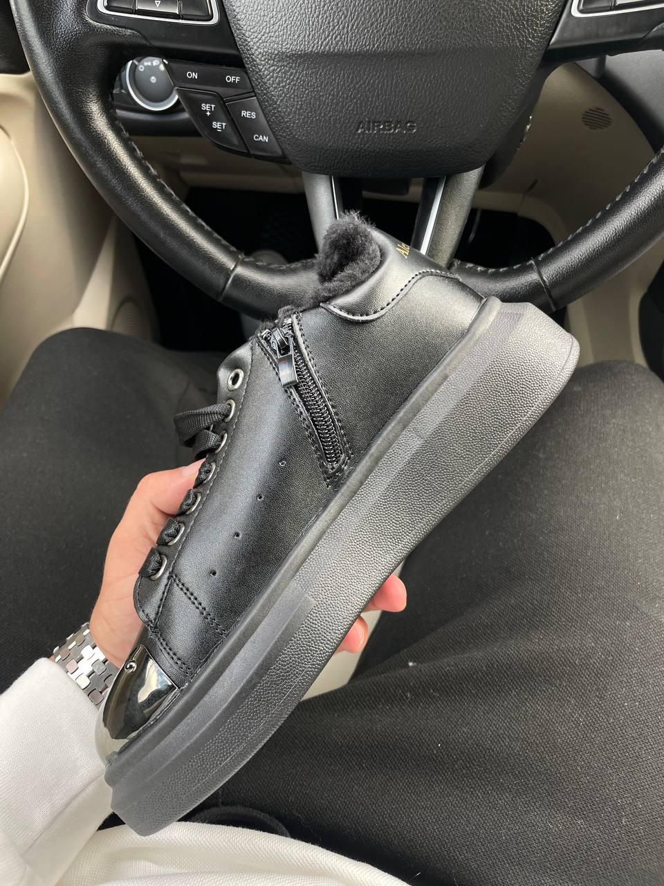 Alexander McQueen Black Metal FUR