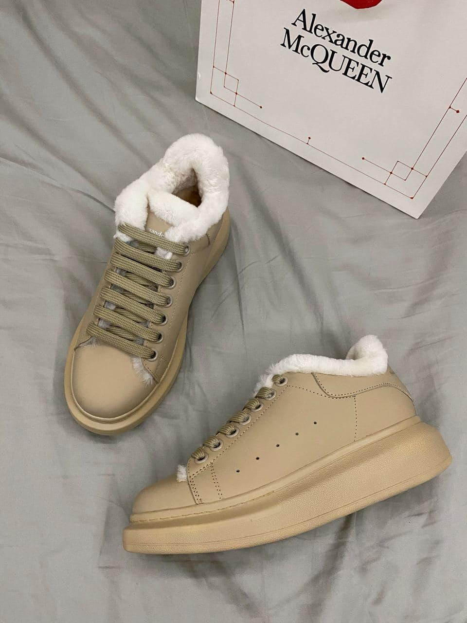 Alexander McQueen Beige FUR 1