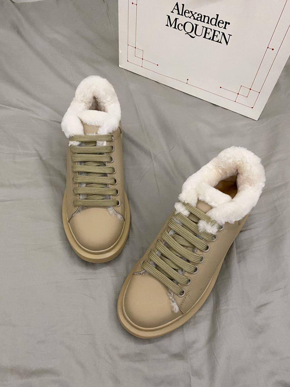 Alexander McQueen Beige FUR 1
