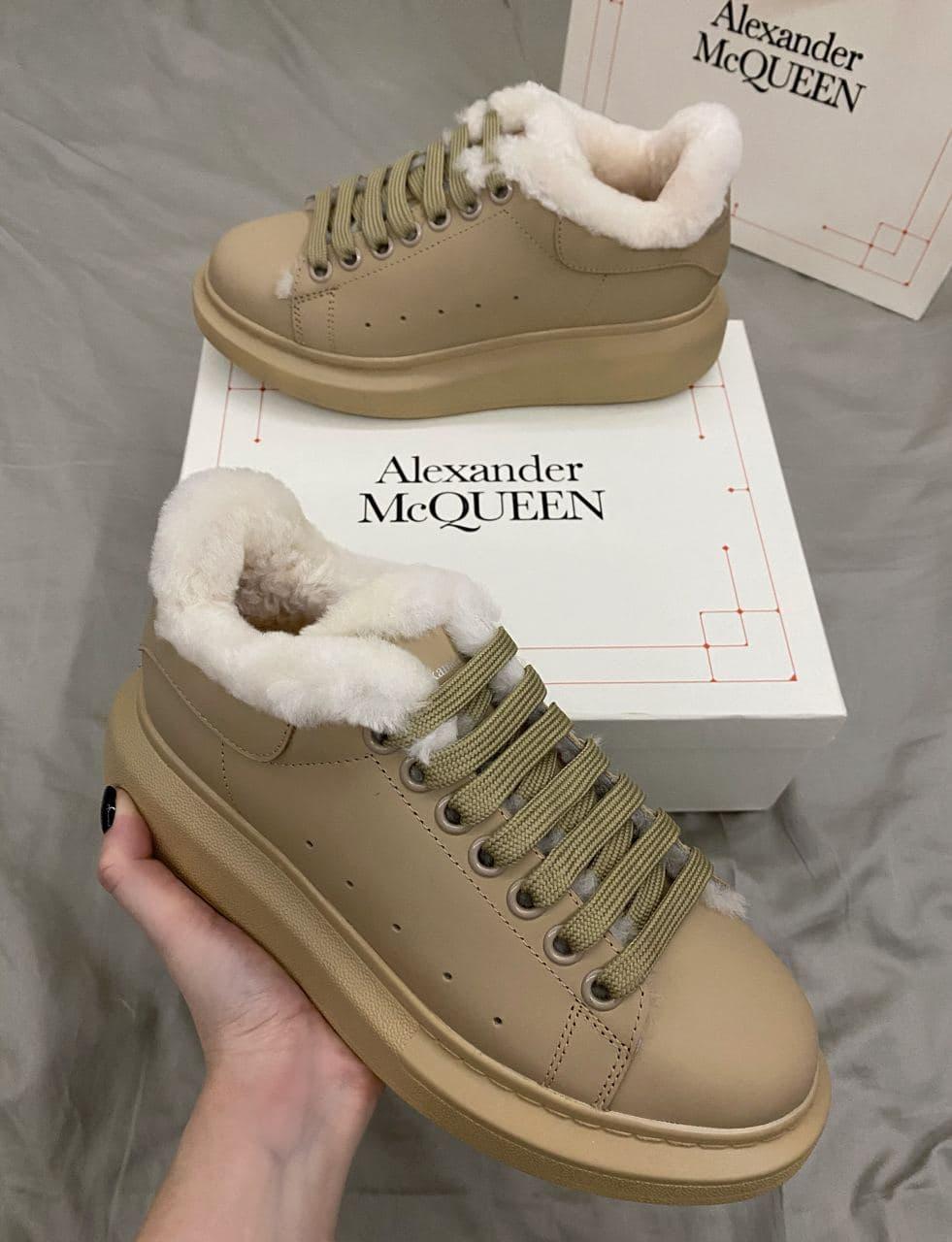Alexander McQueen Beige FUR 1