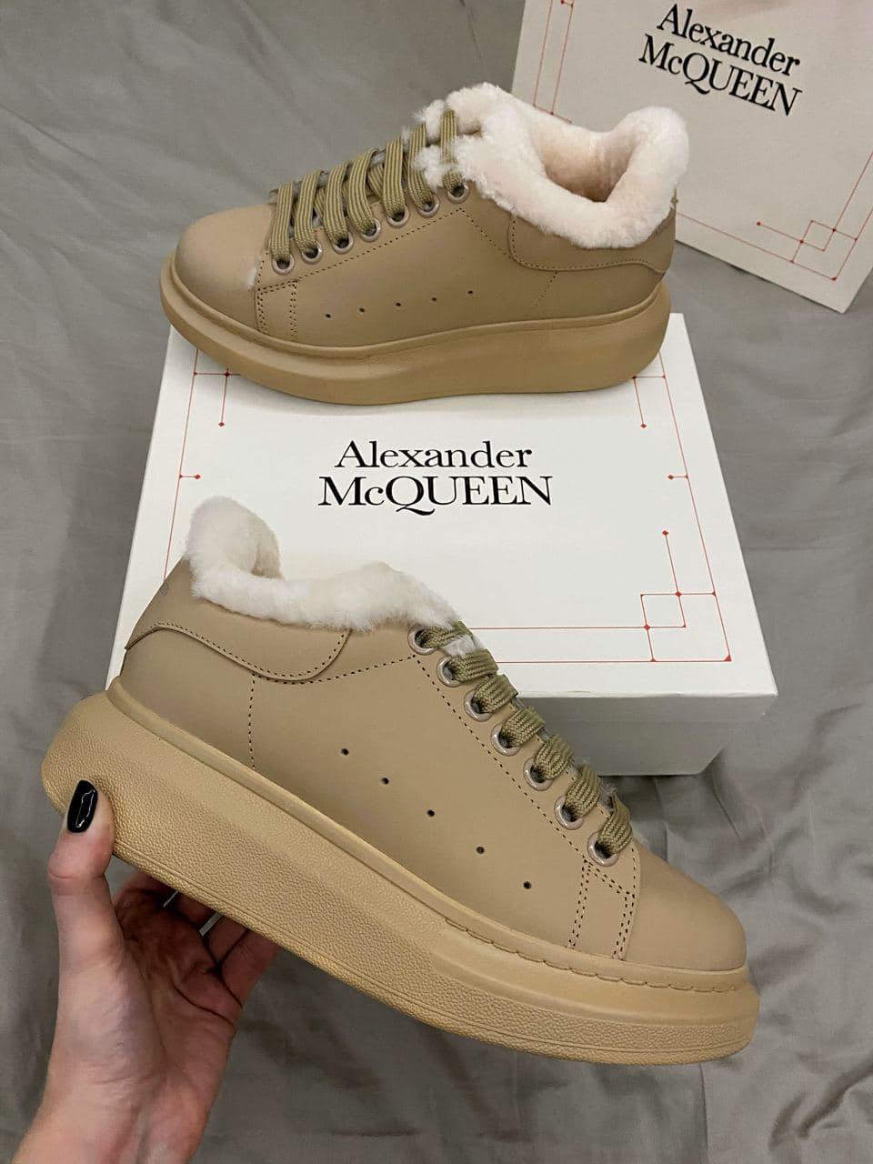 Alexander McQueen Beige FUR 1