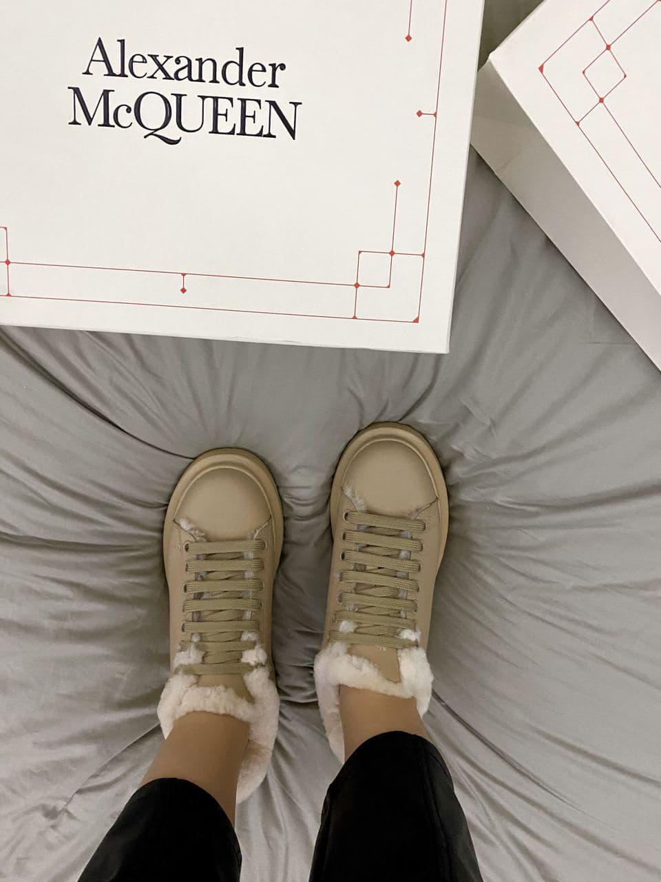 Alexander McQueen Beige FUR 1