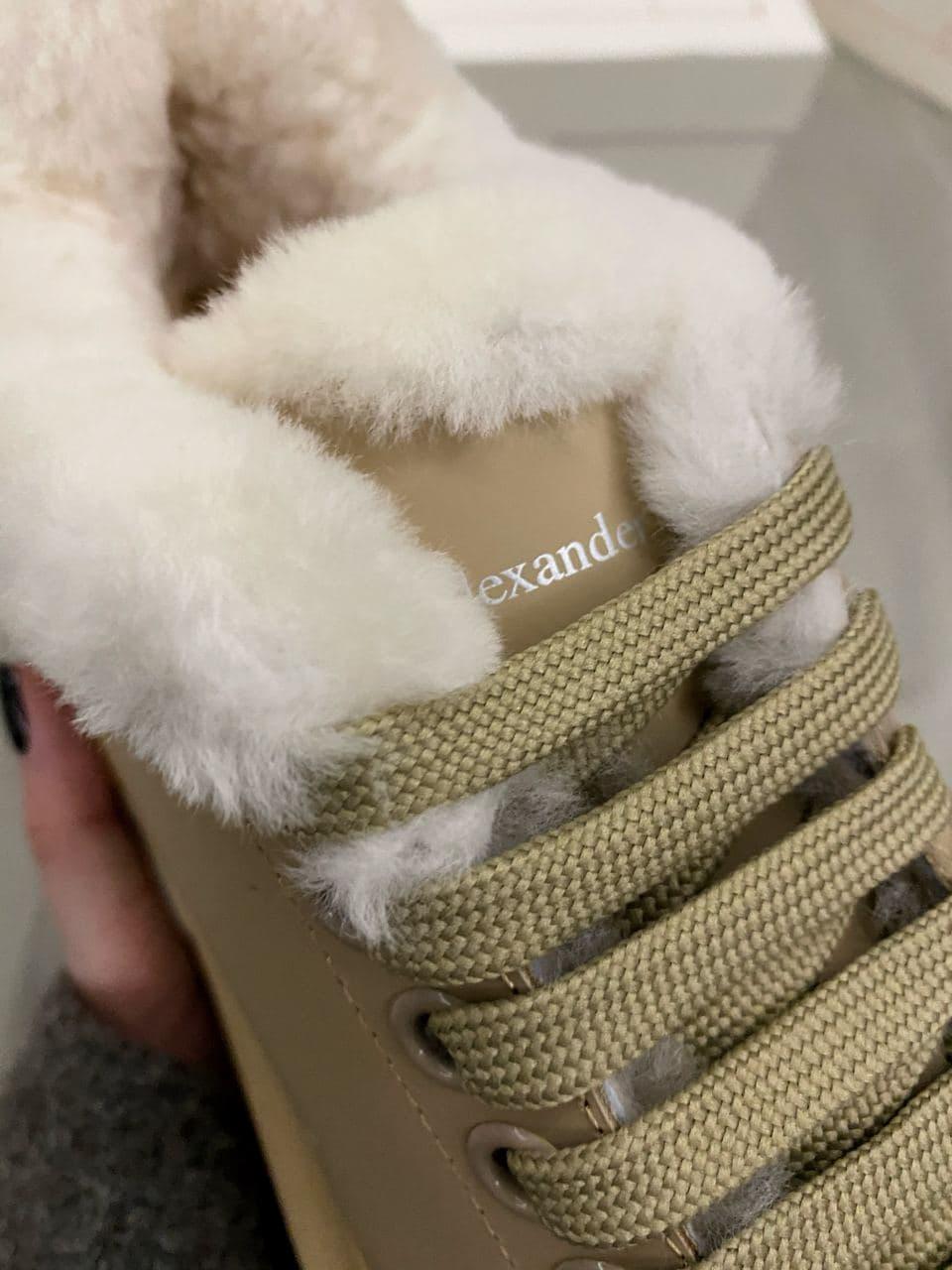 Alexander McQueen Beige FUR 1