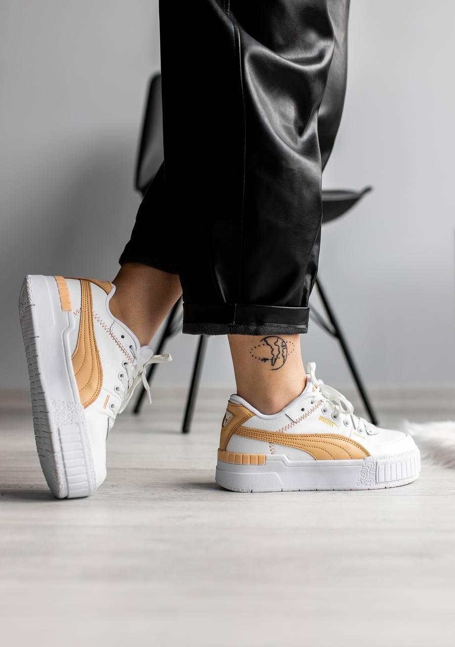 Puma Cali Sport MIX White Beige