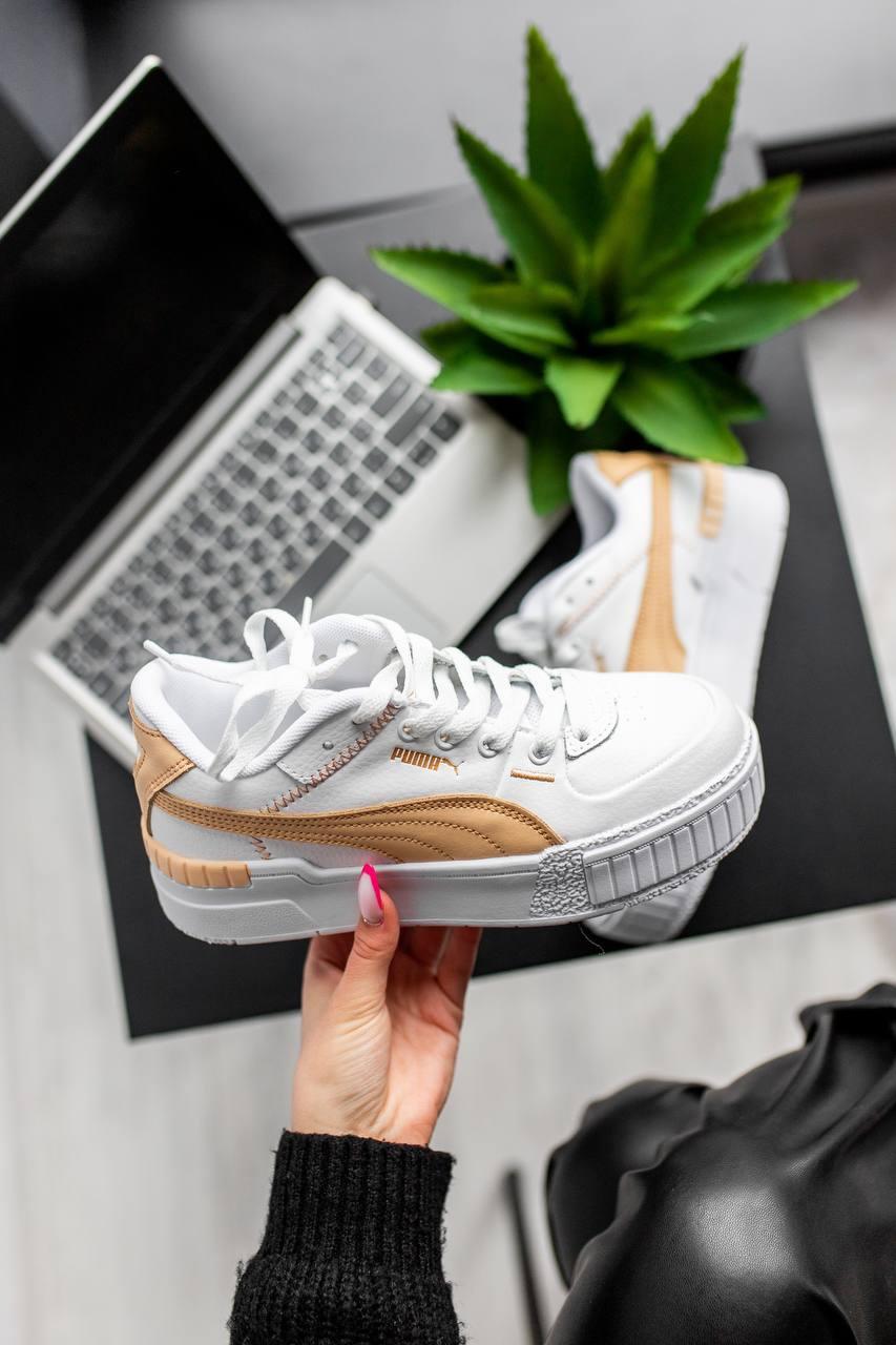 Puma Cali Sport MIX White Beige