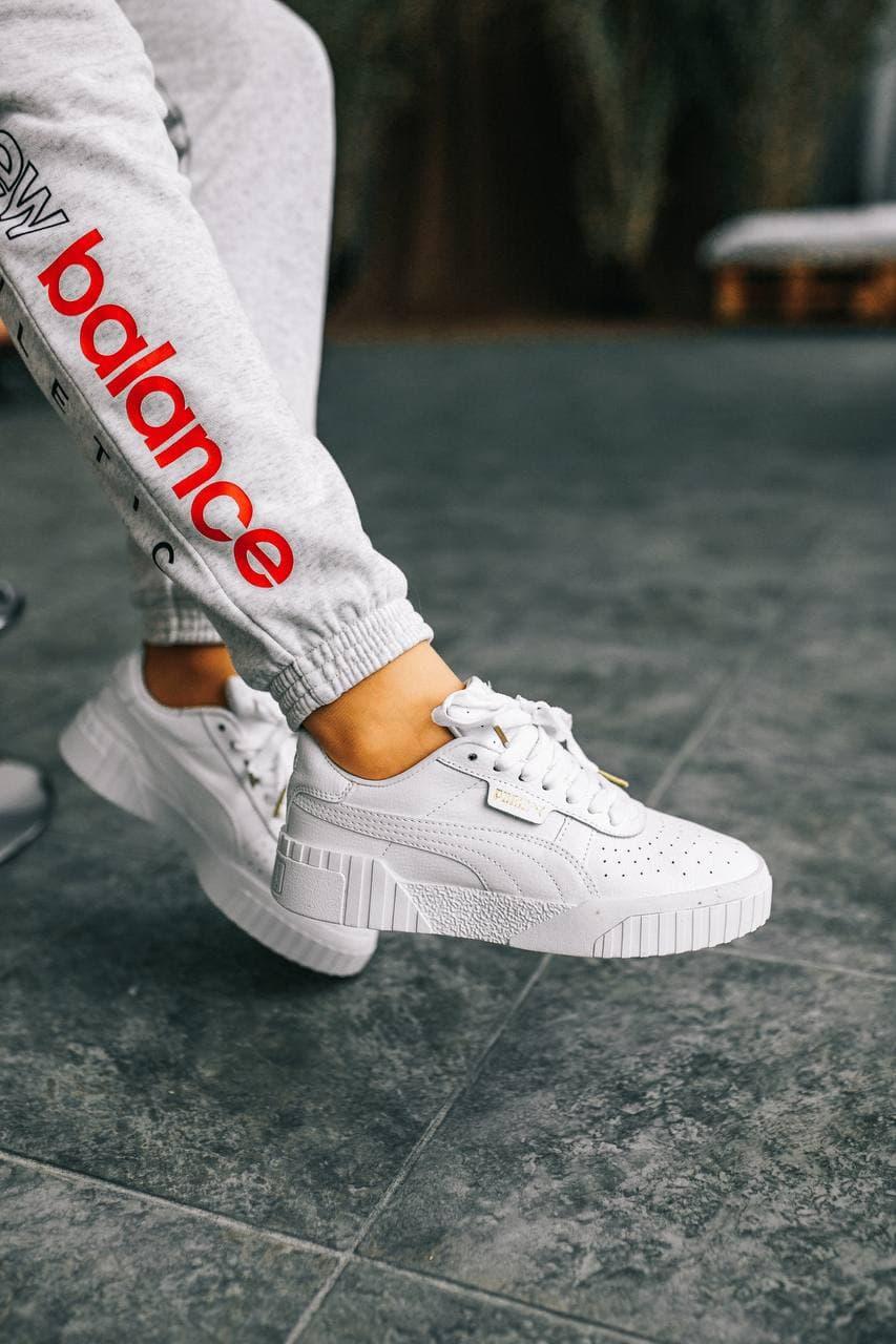Puma Cali Basket White