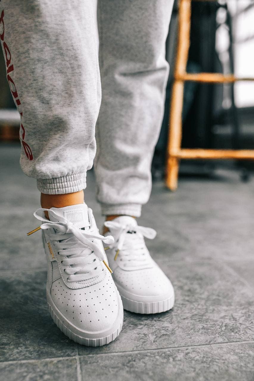 Puma Cali Basket White