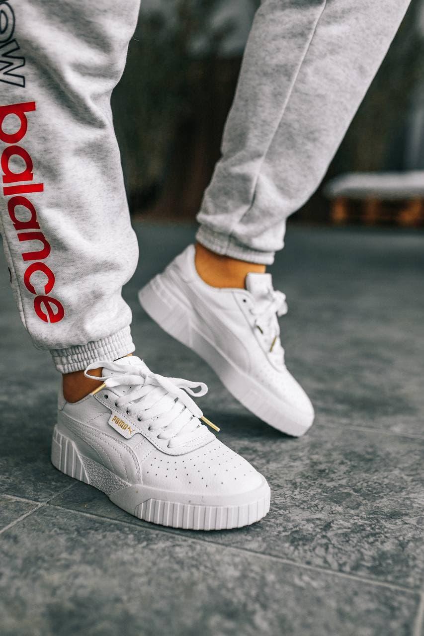 Puma Cali Basket White