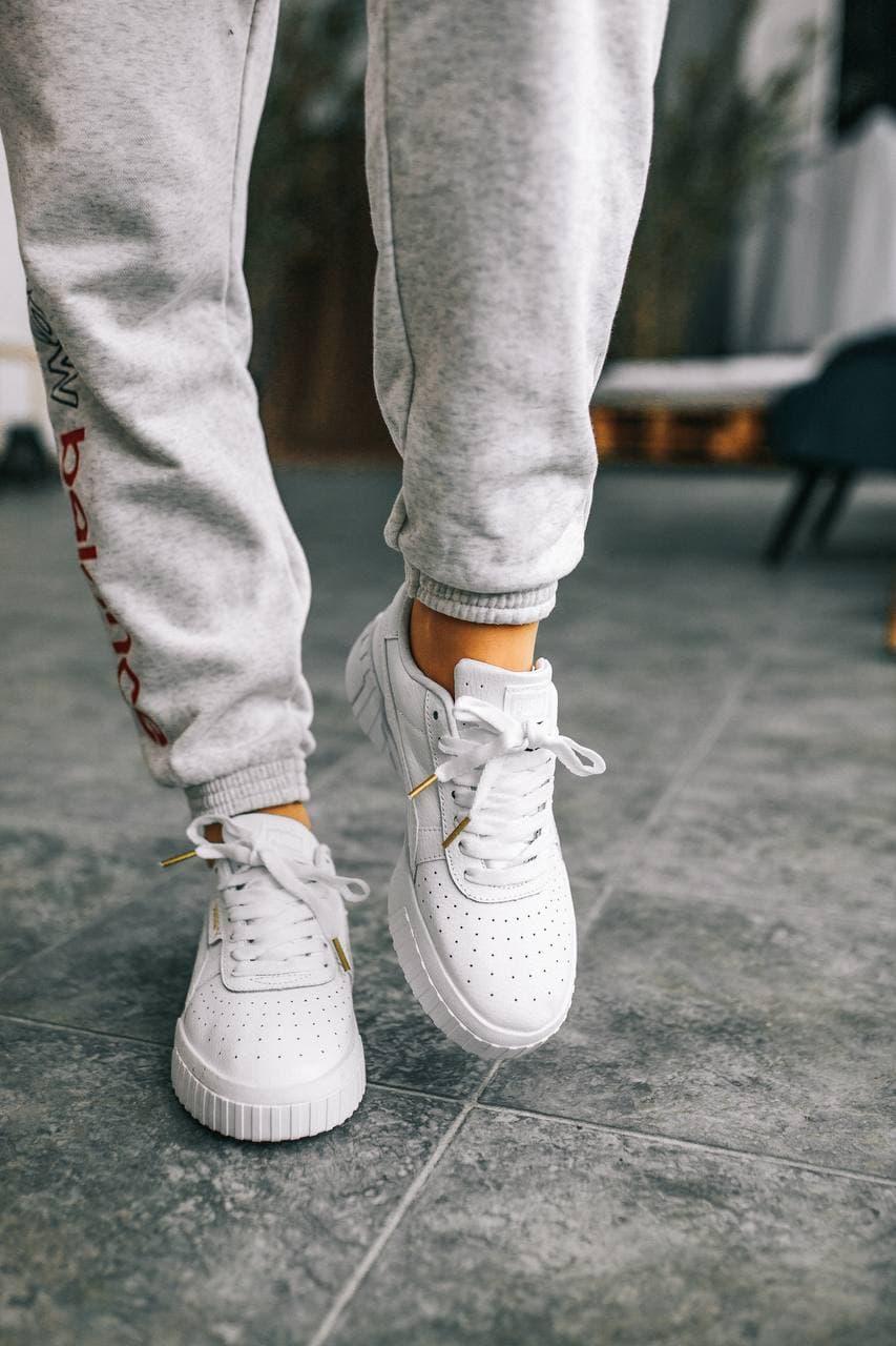 Puma Cali Basket White