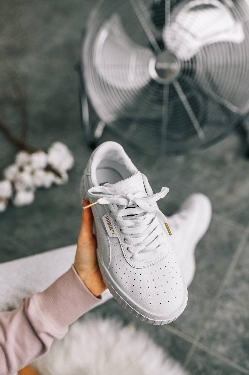 Puma Cali Basket White
