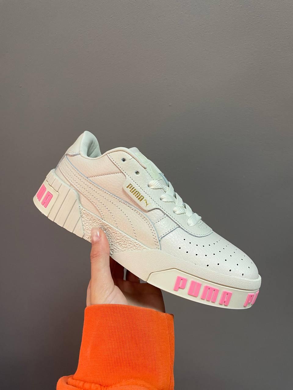 Puma Cali Basket Beige Pink