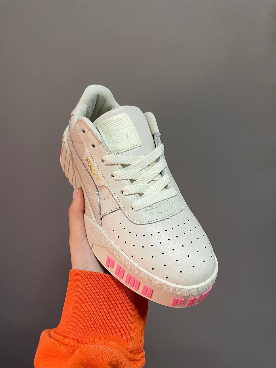 Puma Cali Basket Beige Pink