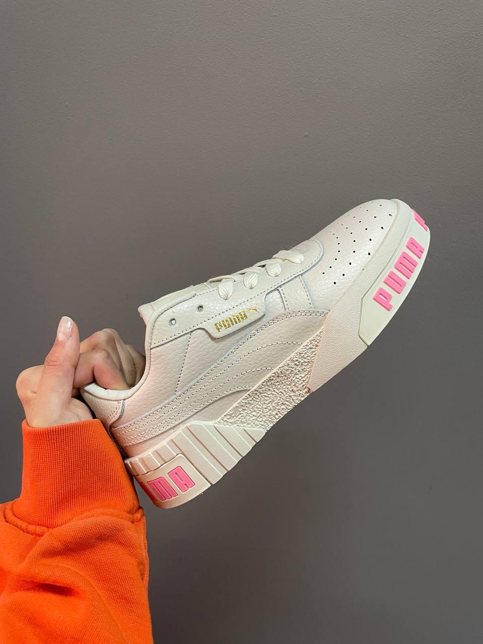 Puma Cali Basket Beige Pink