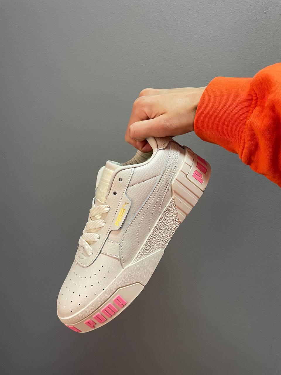 Puma Cali Basket Beige Pink