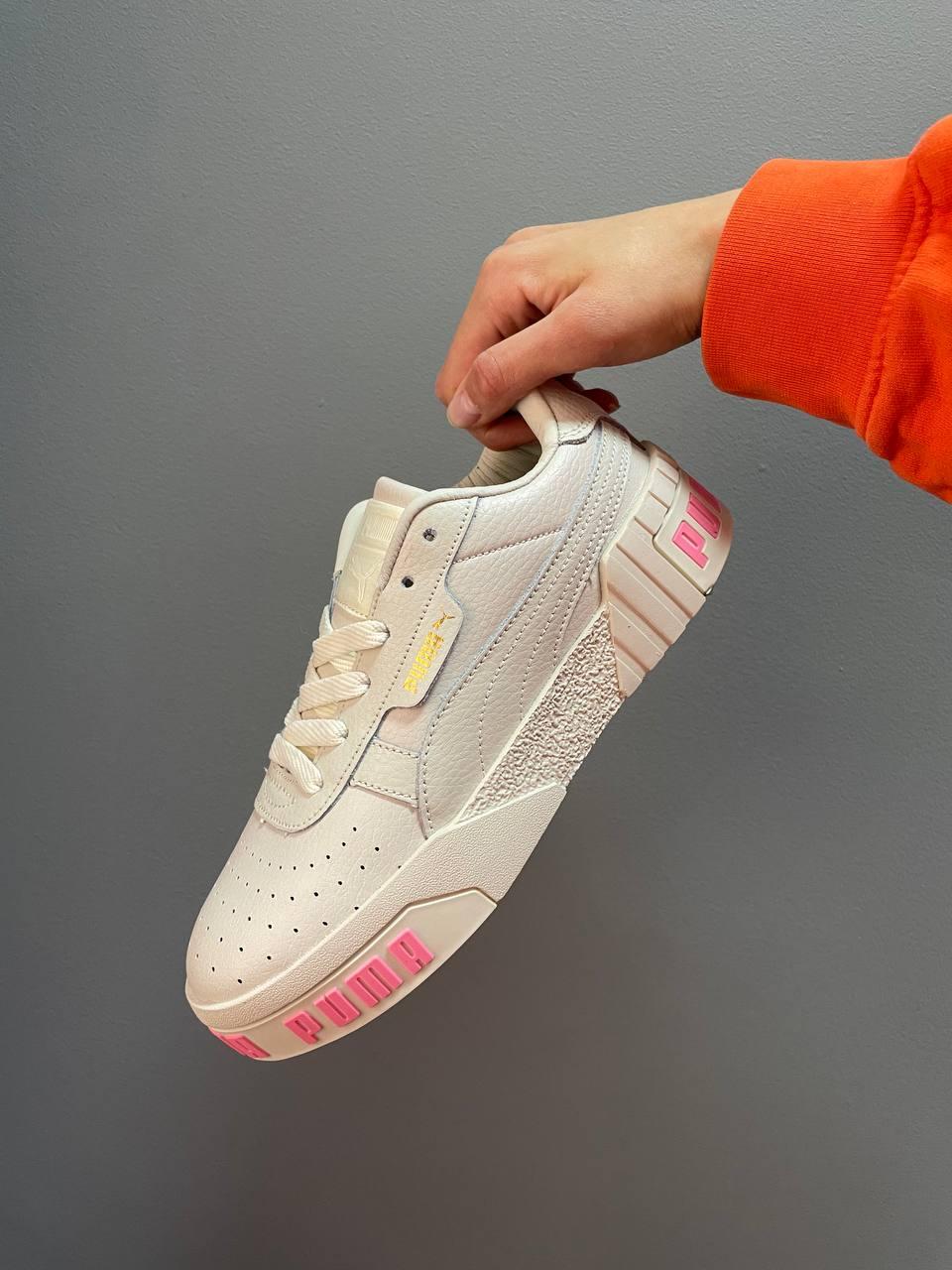 Puma Cali Basket Beige Pink