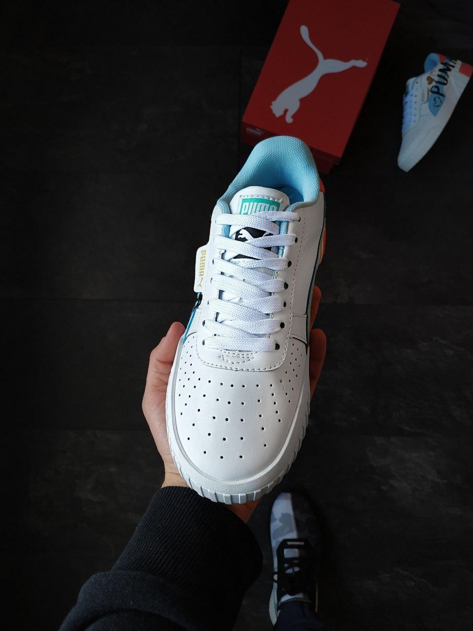 Puma Cali White Graffiti Letter Board