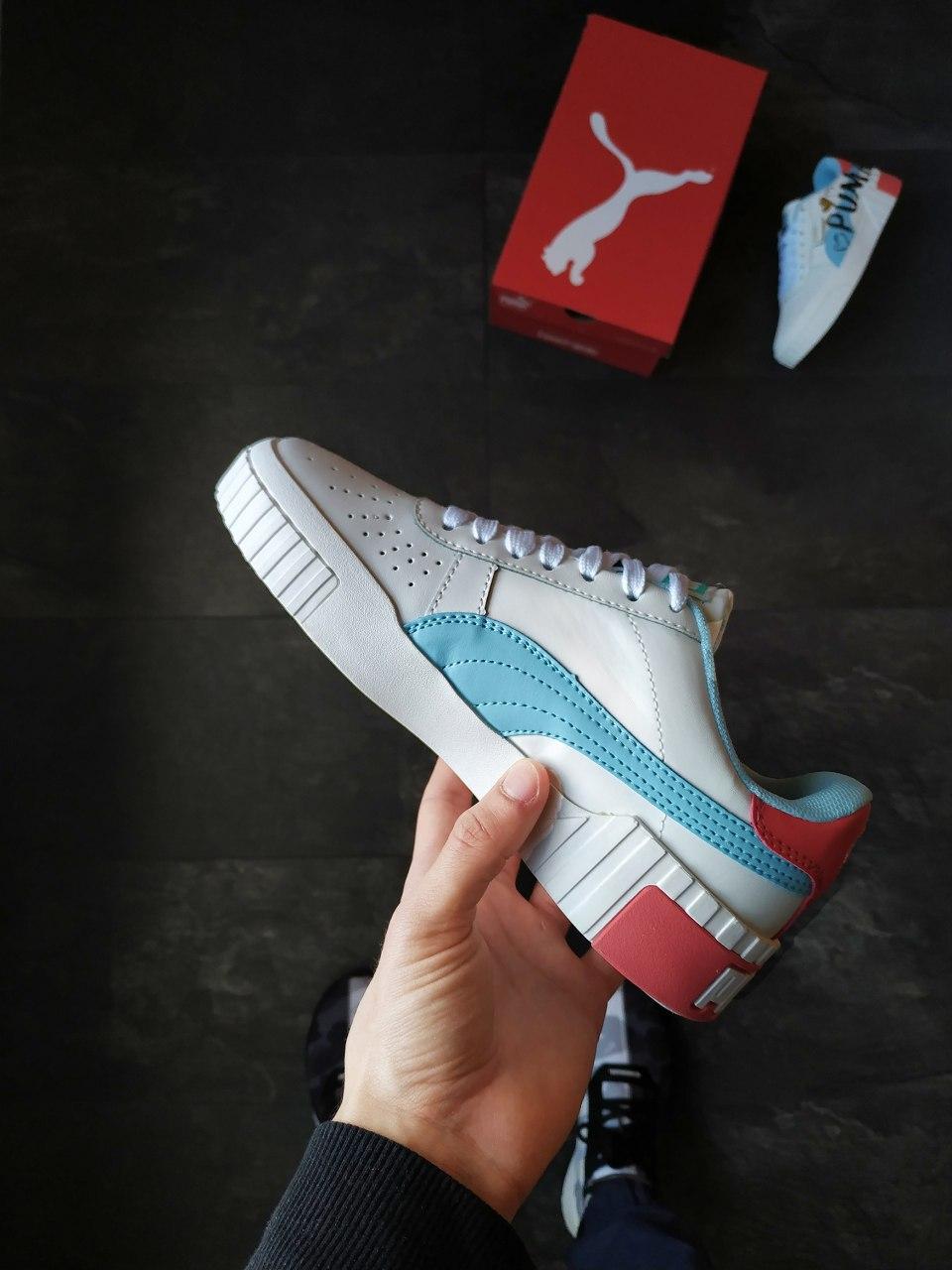 Puma Cali White Graffiti Letter Board