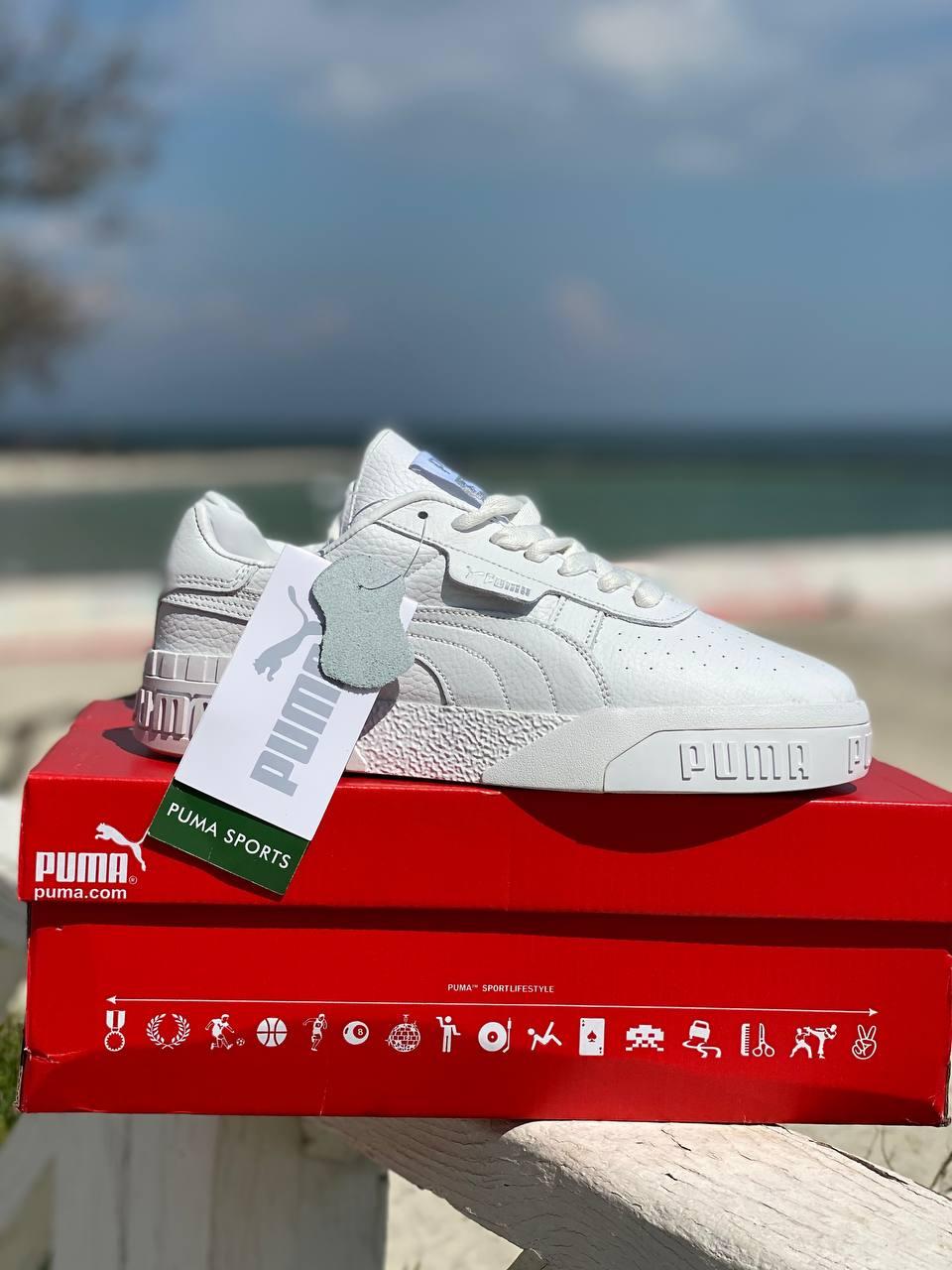 Puma Cali Basket White 1