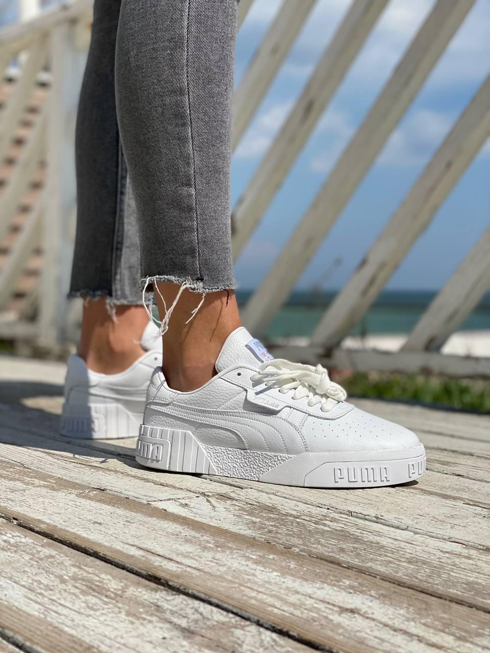 Puma Cali Basket White 1
