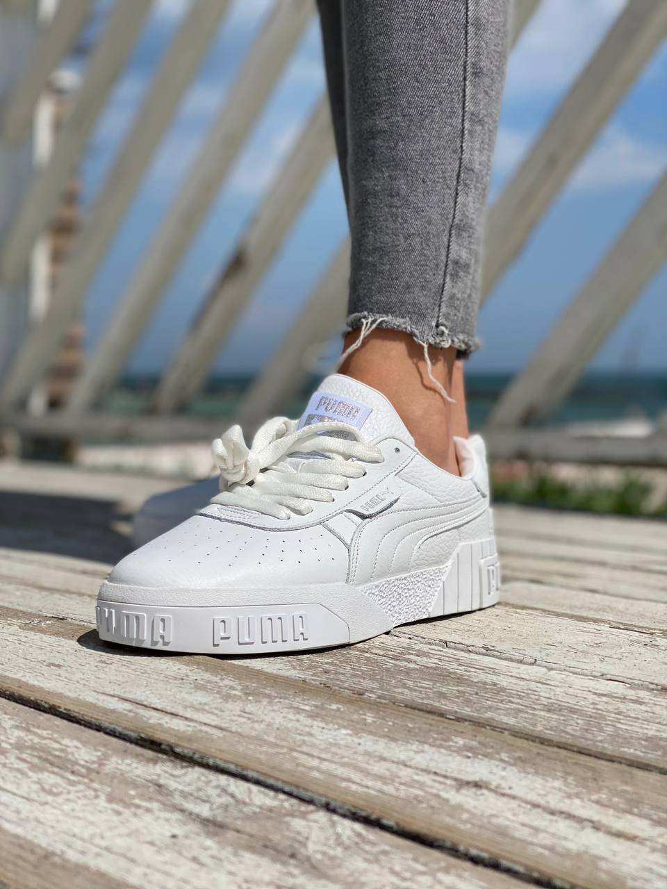 Puma Cali Basket White 1